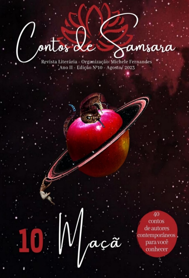 O texto está publicado na 10.ª edição da revista literária Contos de Samsara | Maçã 